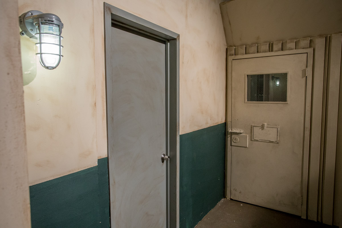 Psych Ward Standing Set LA Prison Visitation, Police Interrogation Set LA