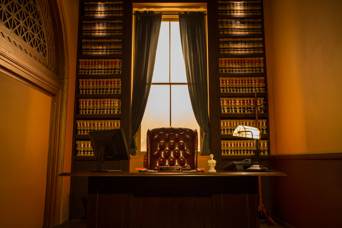 Judge's Chamber Standing Set Court Room, Judges Chambers Judge's Chamber Standing Set Court Room, Judges Chambers