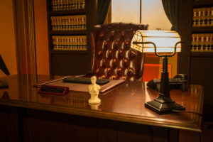 Judge's Chamber Standing Set