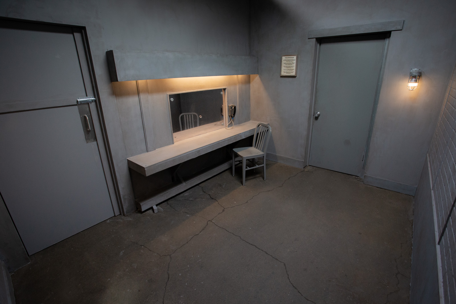 Correctional facility film set for rent in LA