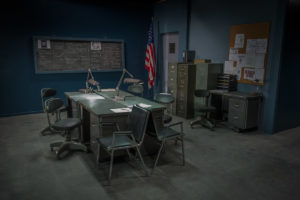 Affordable interrogation set for filming in LA