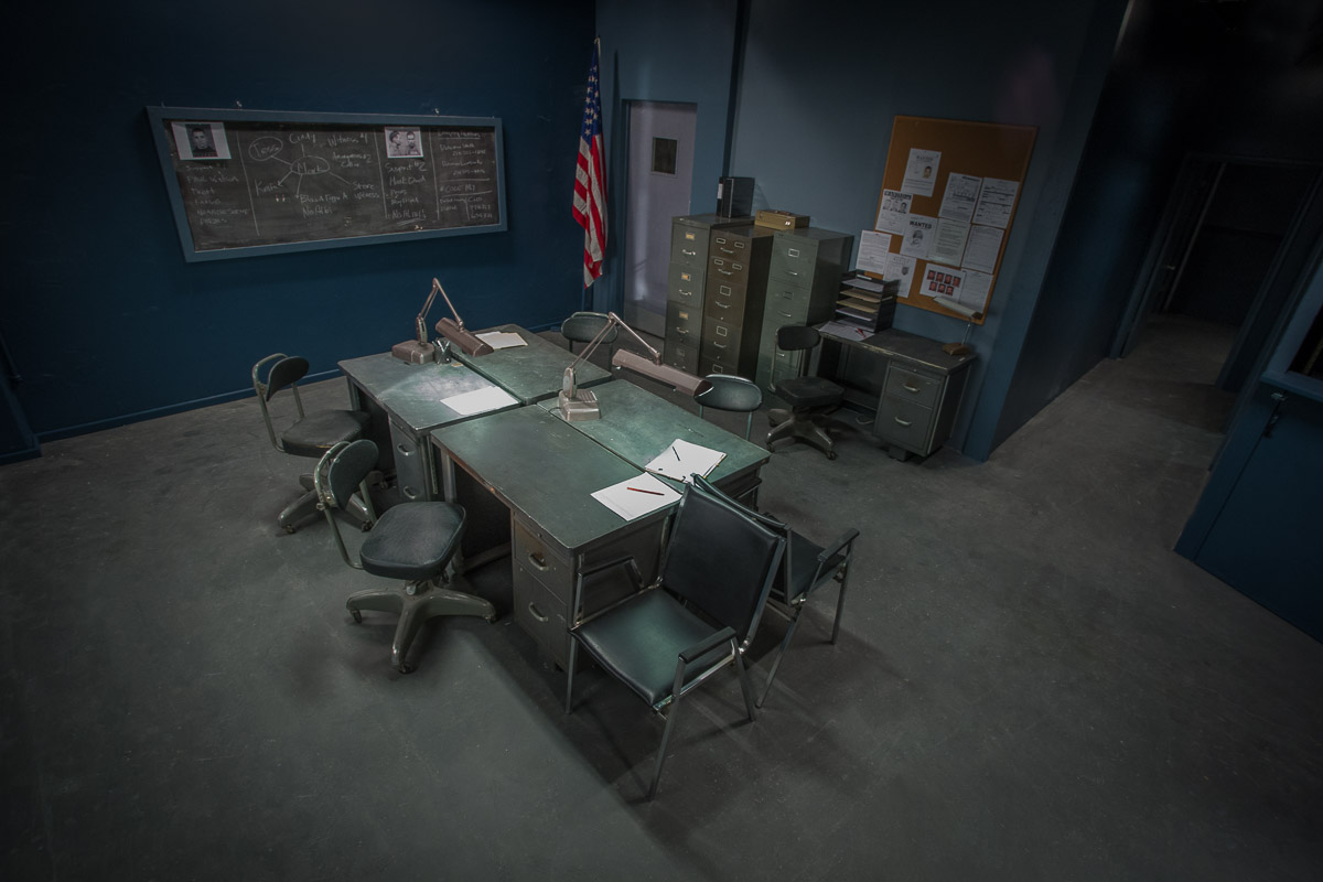 Interrogation standing set for rent in LA