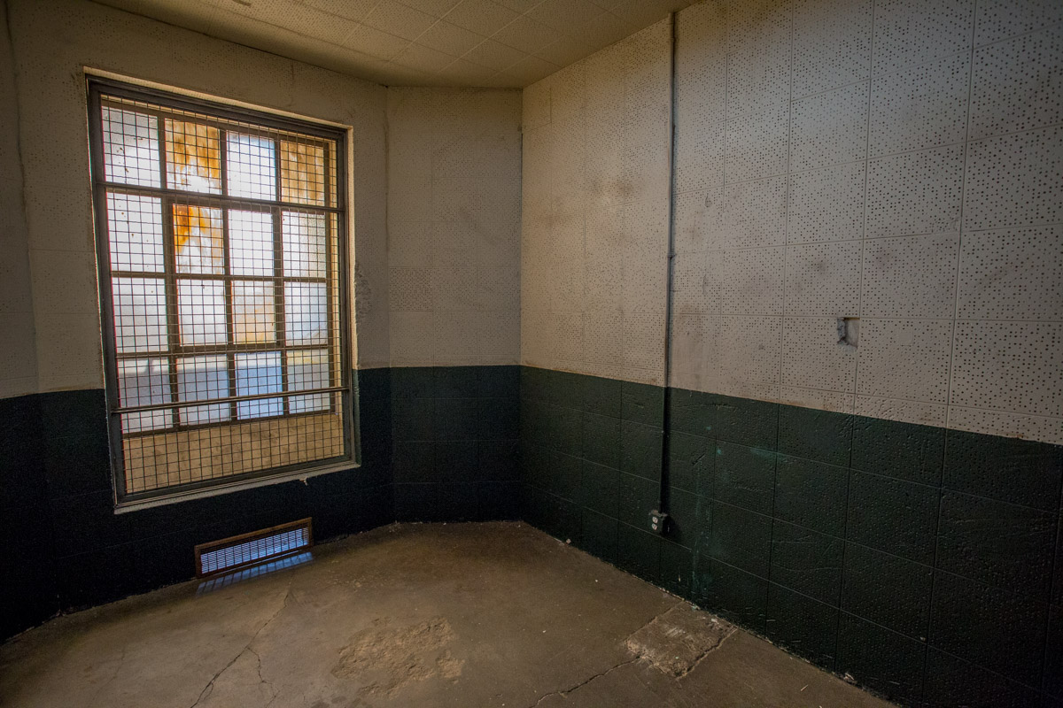 Mental institution standing set for rent in LA