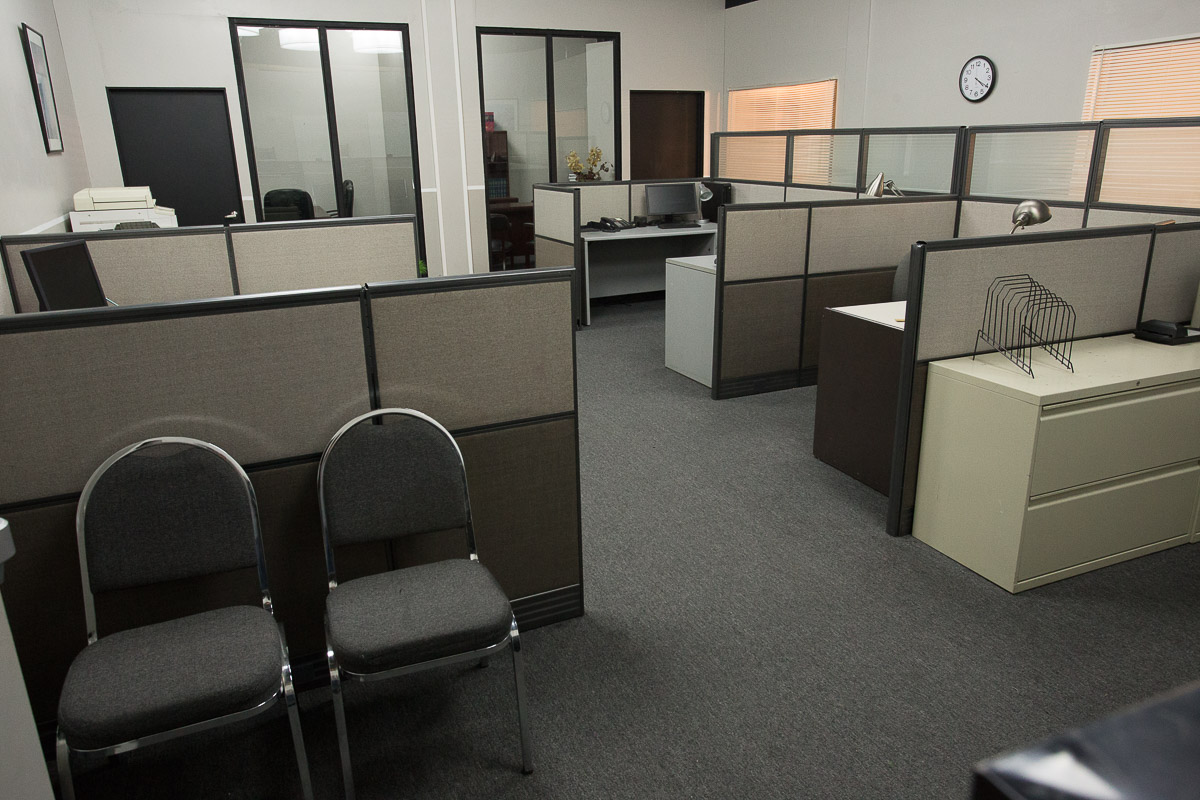 Office film stage for rent in LA